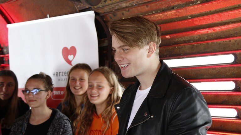 Foto: Herzenssache Herzenssache beim Fernsehen Familienfest in Heilbronn (Foto: Herzenssache)