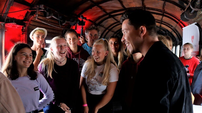 Foto: Herzenssache Herzenssache beim Fernsehen Familienfest in Heilbronn (Foto: Herzenssache)