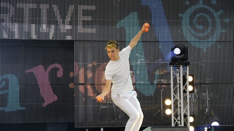 Foto: Herzenssache Herzenssache beim Fernsehen Familienfest in Heilbronn (Foto: Herzenssache)