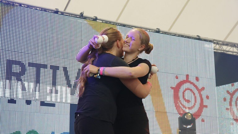 Foto: Herzenssache Herzenssache beim Fernsehen Familienfest in Heilbronn (Foto: Herzenssache)