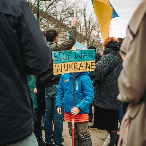 Demonstration gegen Ukraine-Krieg (Foto: Pexels)