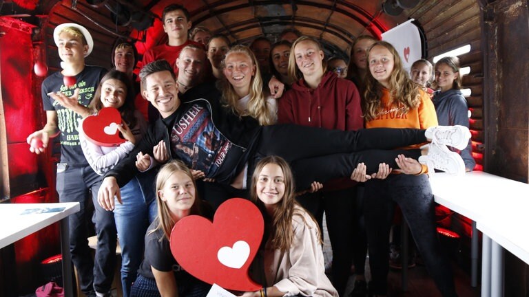 Foto: Herzenssache Herzenssache beim Fernsehen Familienfest in Heilbronn (Foto: Herzenssache)
