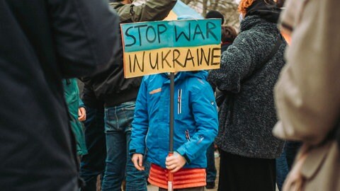Demonstration gegen Ukraine-Krieg (Foto: Pexels)