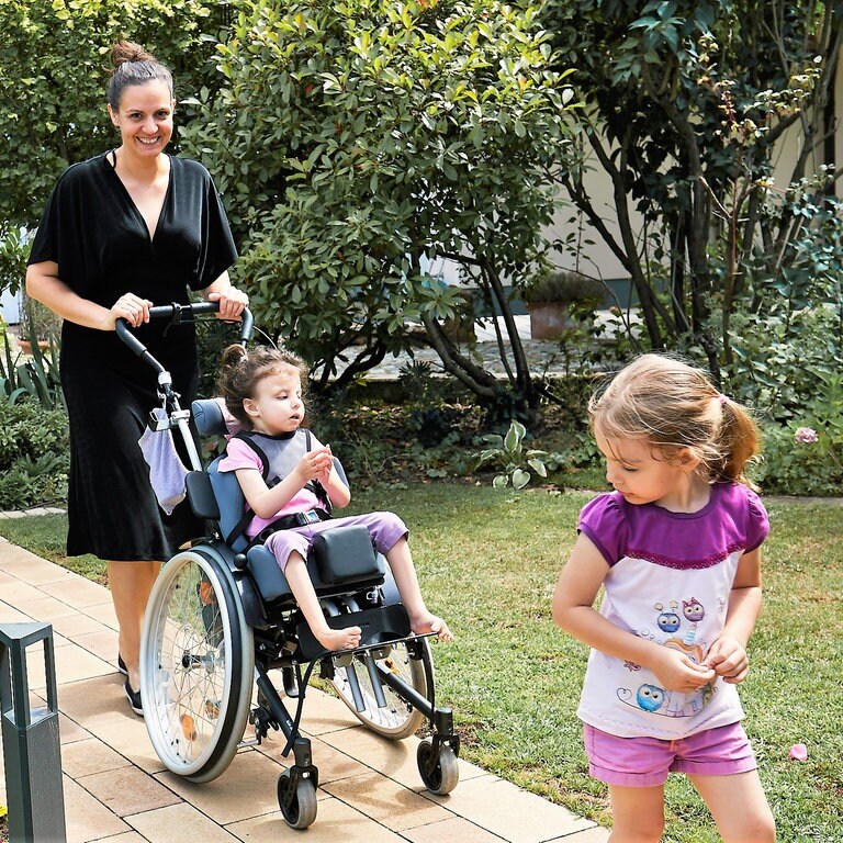 Familie im Kinderhospiz Sterntaler (Foto: Herzenssache)