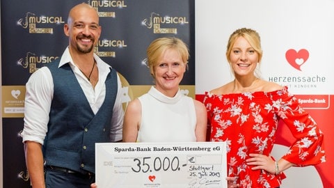 Scheckübergabe Musical in Concert  (Foto: SWR)