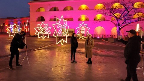 Blick hinter die Kulissen der SWR4 Schlagerweihnacht 2022 (Foto: Sandra Filtzinger) Blick hinter die Kulissen der SWR4 Schlagerweihnacht 2022