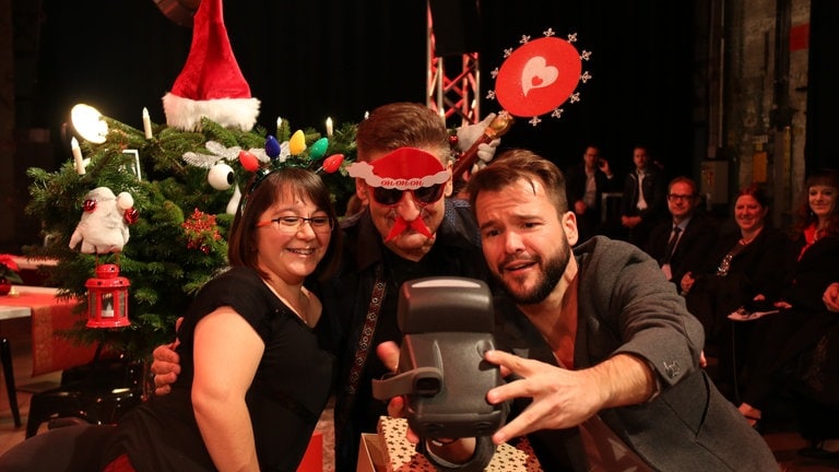 Simey Truong, Hartmut Engler und Sebastian Müller
