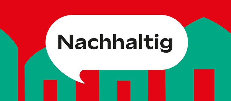 Mach deinen Herzenssache Schriftzug - Nachhaltig in Sprechblase (Foto: Herzenssache)