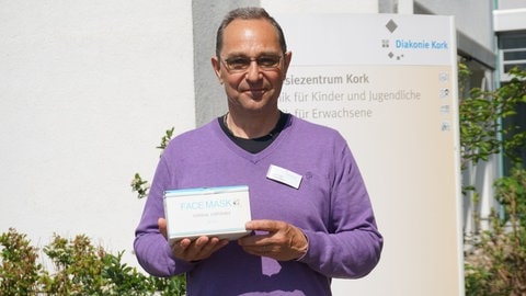 Herzenssache-Einrichtungen erhalten Maskenspenden (Foto: Herzenssache) Herzenssache-Einrichtungen erhalten Maskenspenden