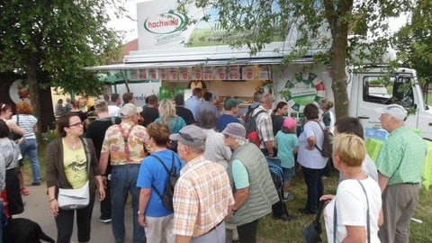 Werbemobil Hochwald (Foto: Herzenssache e.V.) Werbemobil Hochwald
