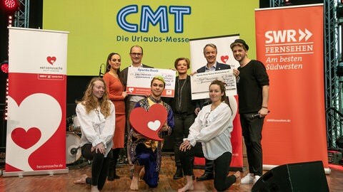 Herzenssache auf der CMT Stuttgart (Foto: SWR) Herzenssache auf der CMT Stuttgart