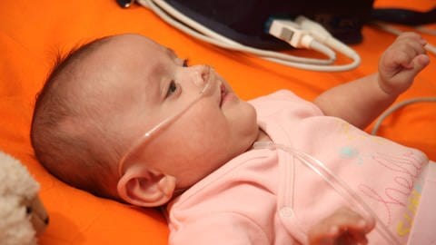 Säugling vom Herzenssache-Projekt Nestwärme in Trier (Foto: Herzenssache)