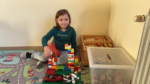 Foto: Kinderschutzbund Saarbrücken Jolin in der Spielecke (Foto: Kinderschutzbund Saarbrücken)