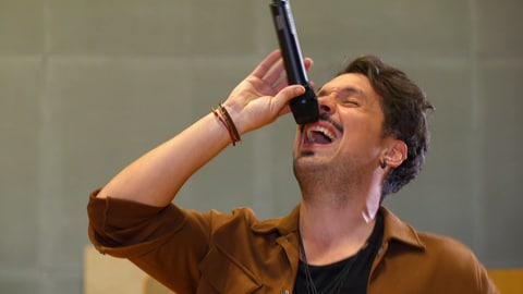 Foto: SWR Sänger Benne - Big Band-Dreh für Herzenssache (Foto: SWR)