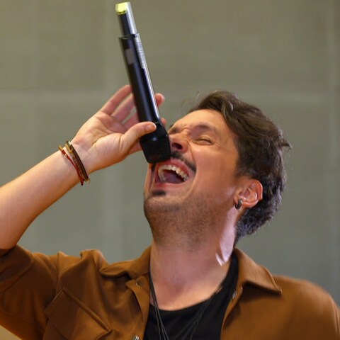 Sänger Benne - Big Band-Dreh für Herzenssache (Foto: SWR)