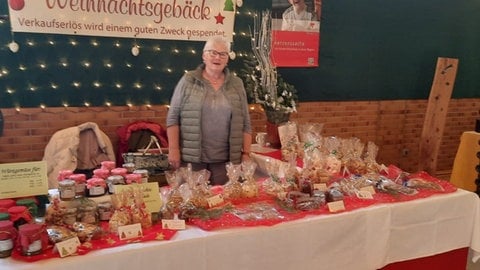 Plätzchenverkauf (Foto: Herzenssache e.V.) Plätzchenverkauf